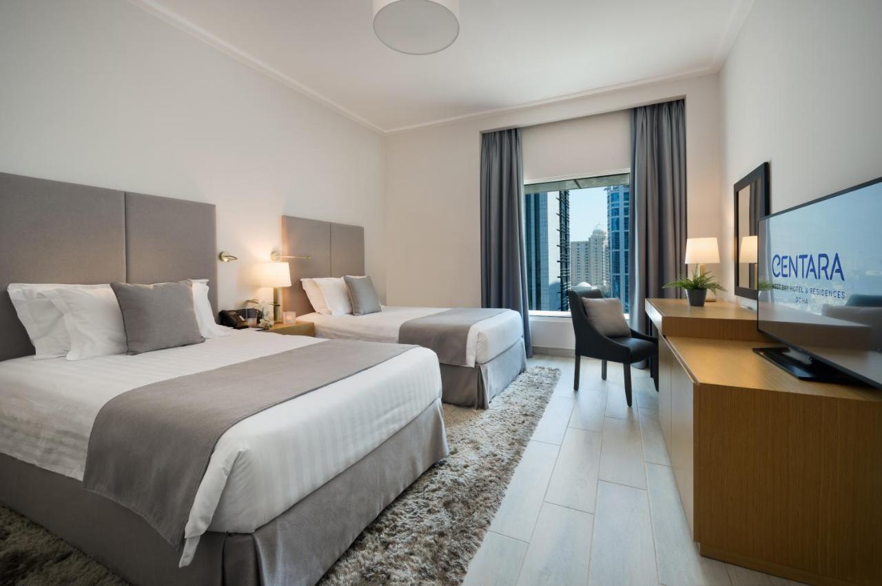 Centara West Bay Hotel & Residences Доха Экстерьер фото Deluxe room
